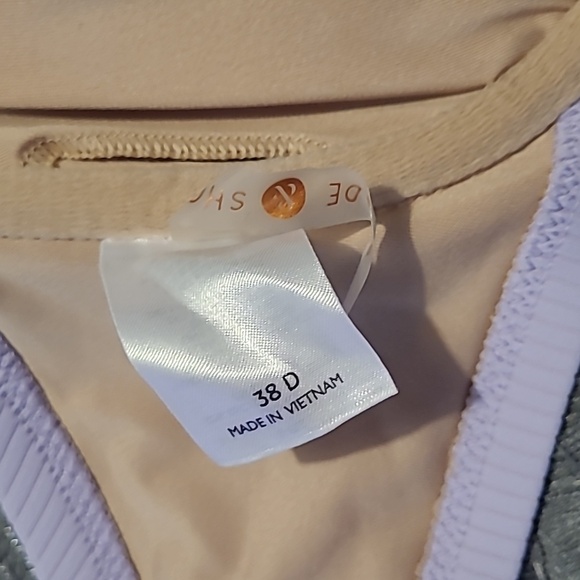 Shade & shore lavender Heavy support underwire padded bikini top great condition - Picture 5 of 12